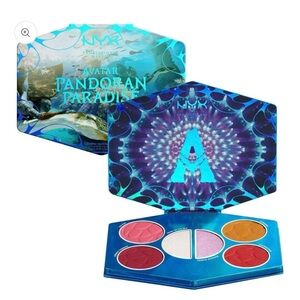 NYX Avatar Blush Palette with Bold Hues